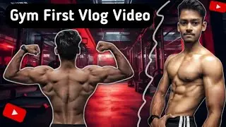 Gym First Vlog Video || full back and biceps workout #gymvlog #vlog #workout #backworkout 