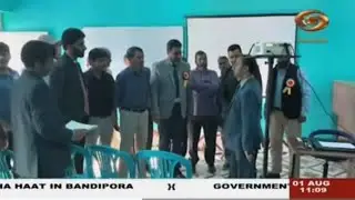 Director Education Kashmir Dr. G.N. Itoo Visits Government Model HSS Dooru Interacts with Staff