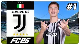 FC 26 Juventus Career Mode EP 1 - A New ERA!