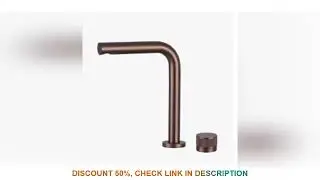 Separate bathroom faucet, basin height and width basin faucet mixer tap single handle rotary control