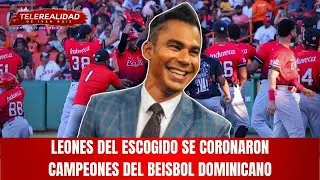 Leones del Escogido se coronaron campeones del beisbol dominicano.