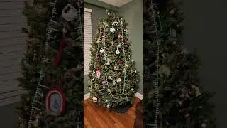Short Timelapse While Decorating Our Tree - #Shorts - Merry Christmas - Christmas Tree