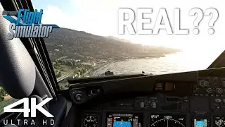 ULTRA Real SCARY Landing: Approach Into Madeira Airport | Jet 2 PMDG 737-800 | MSFS | 4K