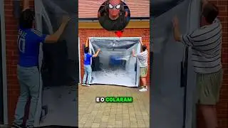 TROCARAM ELA e ELA atravessou a GARAGEM #viral #carro #minecraft #roblox #ai #jazzghost #homemaranha