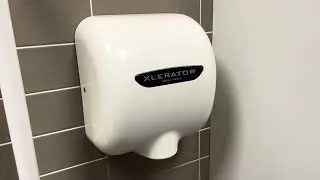 Excel Dryer XLERATOR at Cambridge Central Library - ♿️ Level 3