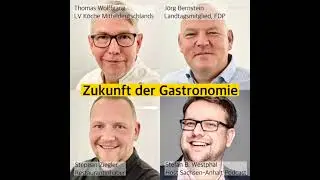 Zukunft der Gastronomie | Gespr&auml;chsrunde mit G&auml;sten