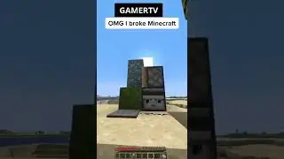 Minecraft #40  OMG I Broke Minecraft 🤯 #minecraft #minecrafthacks #gamertv  #viral