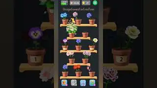 Blossom Sort&reg;  - Flower Sort - Levels 11-13 gameplay color object sort puzzle design decor game