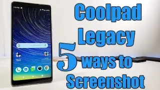 5 ways to take a ScreenShot on a Coolpad device.