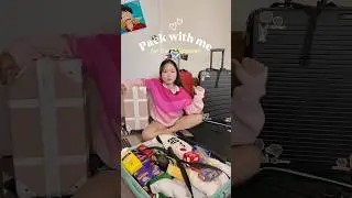 PACK WITH ME #travel #cebu #philippines  #packwithme #vacation