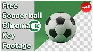 Soccer Ball Green Screen Footage | Free Chroma Key Football