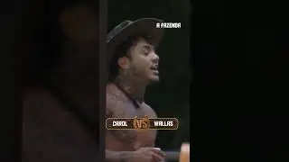 Carol Lekker e Wallas Arrais se enfrentam ap&oacute;s prova do Fazendeiro 😱🔥 | A Fazenda 17