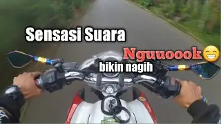 Test Ride Vixion Open Filter Tarikan Jadi Enteng | Vijar Motovlog