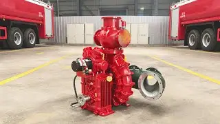 Rescue Fire Truck Fire pump CB10 140
