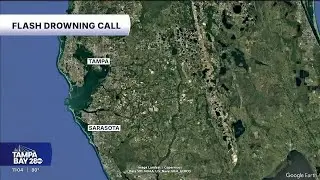 Small child swept through drainage system due to water main break in Sarasota
