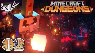 WE THOUGHT WE HAD IT | Minecraft Dungeons - Ep 2 (Co-op)