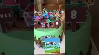 Grow A Garden Cake💀 #roblox #growagarden #shorts