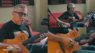 Grabando Guitarras con German Giordano