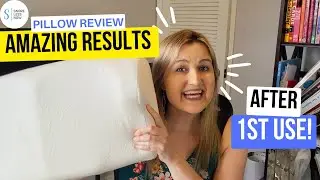 Wife of a snorer tries the anti-snore pillow by SnoreLessNow