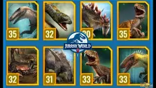 Epic Nonhybrid Tournament Battles! | Jurassic World Alive