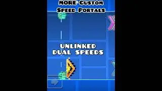Custom SPEED PORTALS in Geometry Dash Part 2! #geometrydash #funny #shorts #fyp