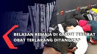 Belasan Remaja di Garut Terlibat Obat Terlarang Ditangkap