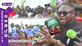 Forte Mobilisation Des Patriotes : Mass Mboup D&eacute;barque au TERA Meeting PASTEF
