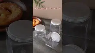 Wholesale Plastic Containers Food Grade Storage Jars