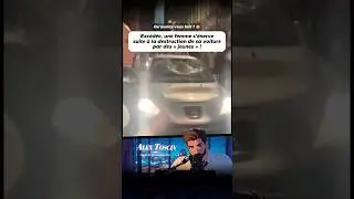Ils d&eacute;truisent sa voiture devant ses yeux ! #shortvideo #short #d&eacute;linquance