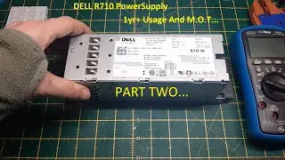 A look at the DELL R710 Power Supply | Part 2 | DrRunCMD