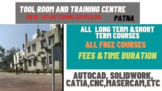 TRTC me Short /Logn Term Course.  Patna..Free certification Course.