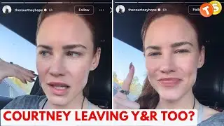 Courtney Hope Books New Gig | Leaving Y&R Soon
