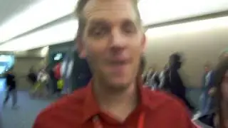 Chris Patton answering questions as Sosuke