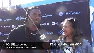 KJ Osborn - Michelle Renee -  Jackie Robinson Stadium - Well Connected Tv