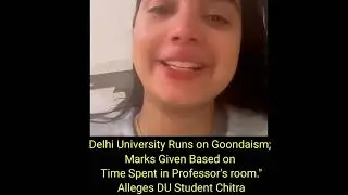 Chitra Speaks on Delhi University | Public Statement Review;Viral Truth 