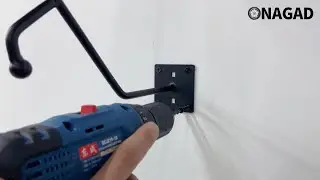 How to install the ONAGAD Wall Mount Motorcycle Helmet Holder? Motorcycle accessories, Helmet hanger