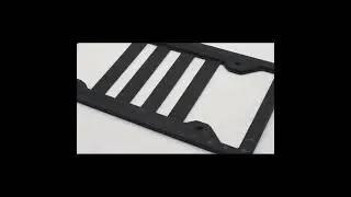 Silicone license plate frame