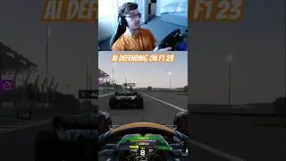 AI defending on F1 23 #f1esports #f1 #f1game #racing #formula1 #f123 #f1shorts #driving #f123game