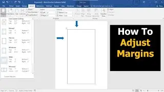 Как настроить поля бумаги в Microsoft Word!