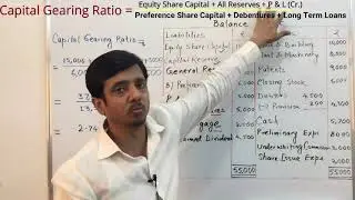 Debt Equity Ratio | Proprietary Ratio | Interest Coverage Ratio | Capital Gearing Ratio in hindi