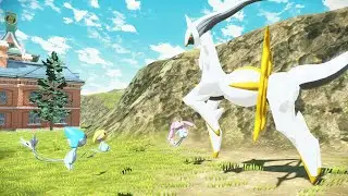Lake Guardians Meet Arceus [Pok&eacute;mon Legends: Arceus]