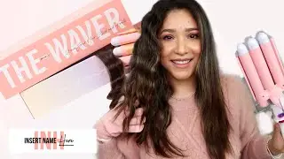MERMAID HAIR | Insert Name Here The Waver and Insert Blow out Dryer Demo | My Blowout at Home