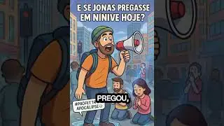 👉 Se Jonas pregasse em N&iacute;nive hoje&hellip; 📢🏙️✝️#Jonas #Ninive #Biblia #HistoriaBiblica #MensagemDeFe