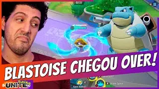 Como Jogar de BLASTOISE no POKEMON UNITE! | GUIA DO Blastoise Completo!