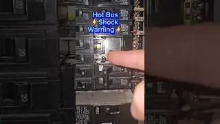 Don't get Shocked⚡️ How to replace LIVE Breaker for AC- ADVICE ONLY#diy #handyman #electrical #hvac