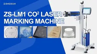 ZONESUN Laser Coding Engraver Marking Machine Date Coding Machine ZS-LM1