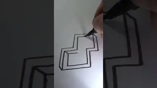 Drawing weird stuff. . . playing with human mind! #shorts
