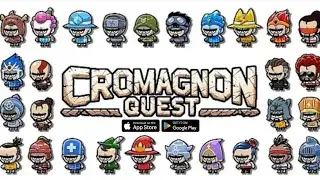 Cromagnon Quest | idle RPG gameplay | android iOS
