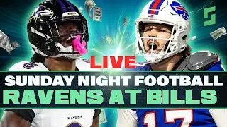 Ravens-Bills LIVE STREAM: Sunday Night Football Best Bets, Props & Parlays | The Underachievers
