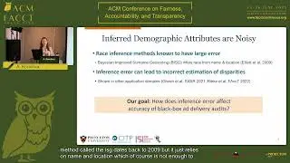 Auditing for Bias in Ad Delivery Using Inferred Demographic Attributes